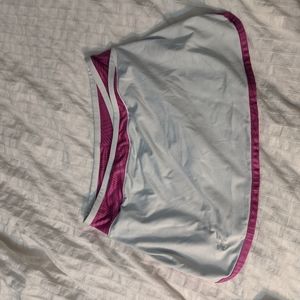 Tennis skirt with spandex inside